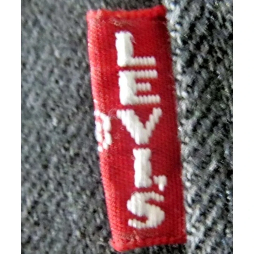 Levi Strauss Levis Premium 511 Slim Fit Black Jeans Denim 36x32 Big E Fabric Men